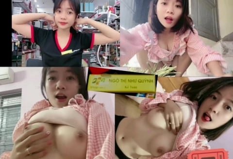 Bộ phim người lớn nhân viên cửa hàng điện thoại di động Ngô Thị Như Quỳnh đến nhà chủ để thực hiện động tác nhún