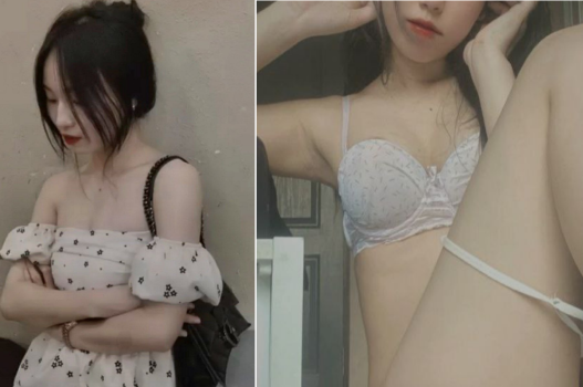 Clip nóng bỏng với cô gái trắng trẻo tạo không khí thân mật mời gọi