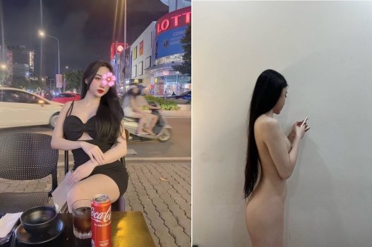 Đứa con gái mới lớn nên vòng một vẫn còn săn chắc
