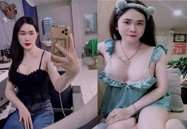 Thanh Vy và bạn trai 