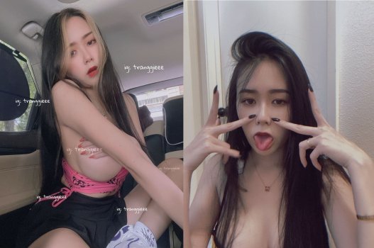 Trần Linh Trang có bộ ngực đầy, gợi cảm